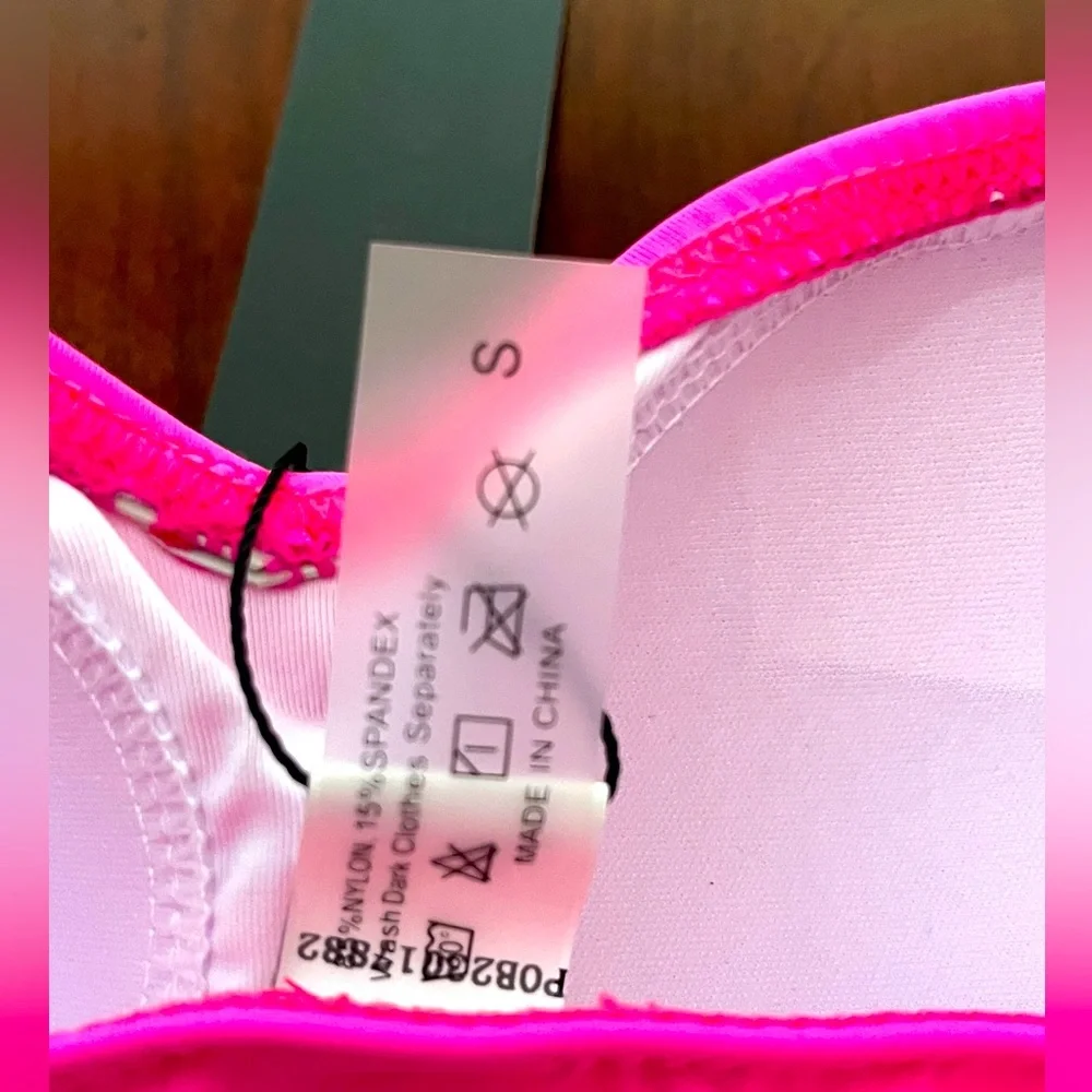 Tempt Me Women Hot Pink Tummy Control One Piece Swimsuits with Boyleg Shorts - Picture 7 of 10